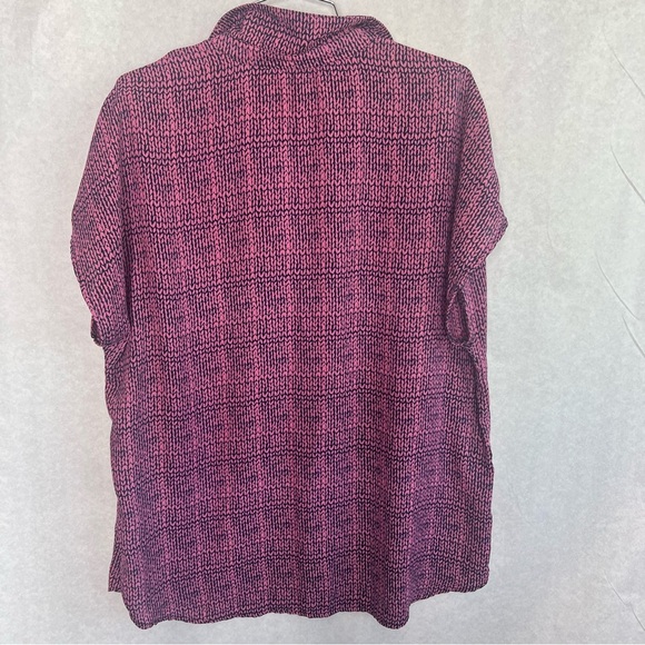 pleione blouse Top XL Short Sleeve - Picture 2 of 6